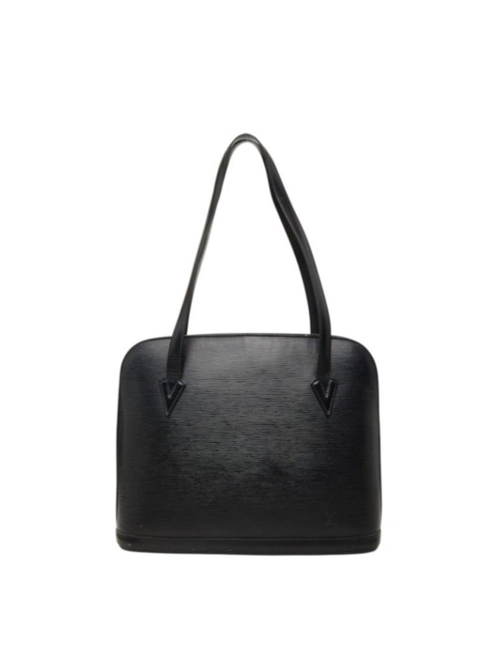 Louis Vuitton Epi Lussac Tote Shoulder Bag Noir Black Leather